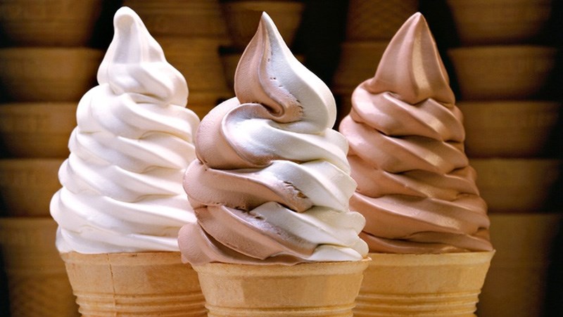 Soft - serve ice cream